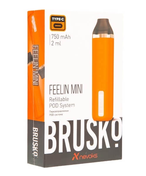 Купить Brusko Feelin Mini 750 mAh 2 мл (Оранжевый)